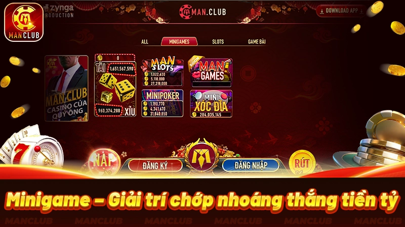 Minigame – Giải trí chớp nhoáng thắng tiền tỷ trong vài giây